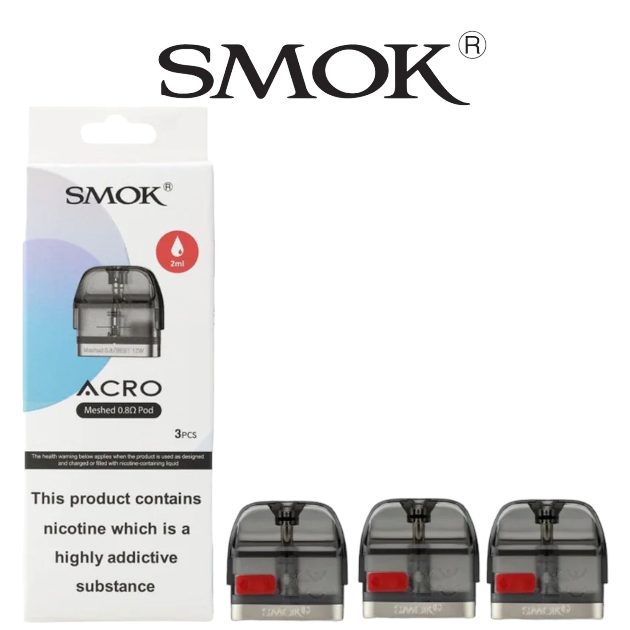 how long do smok acro pods last Replacement Pods- 3 pack Flavour:Punch Ice Flavour-Passionfruit how to charge juul
