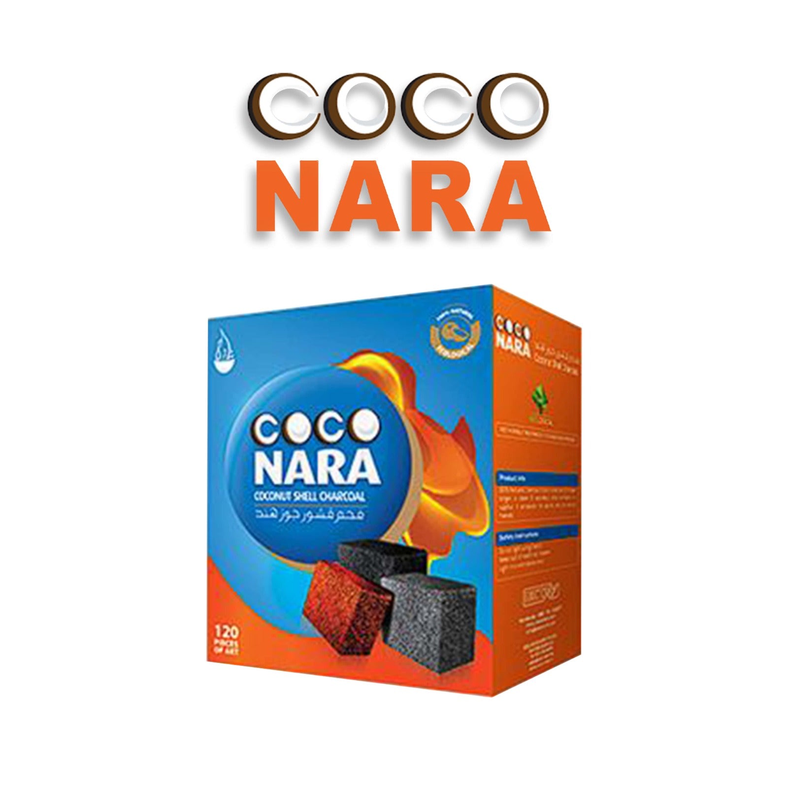 COCO KERA ココケラ Coco Nara Charcoal 2kg -120ct Display