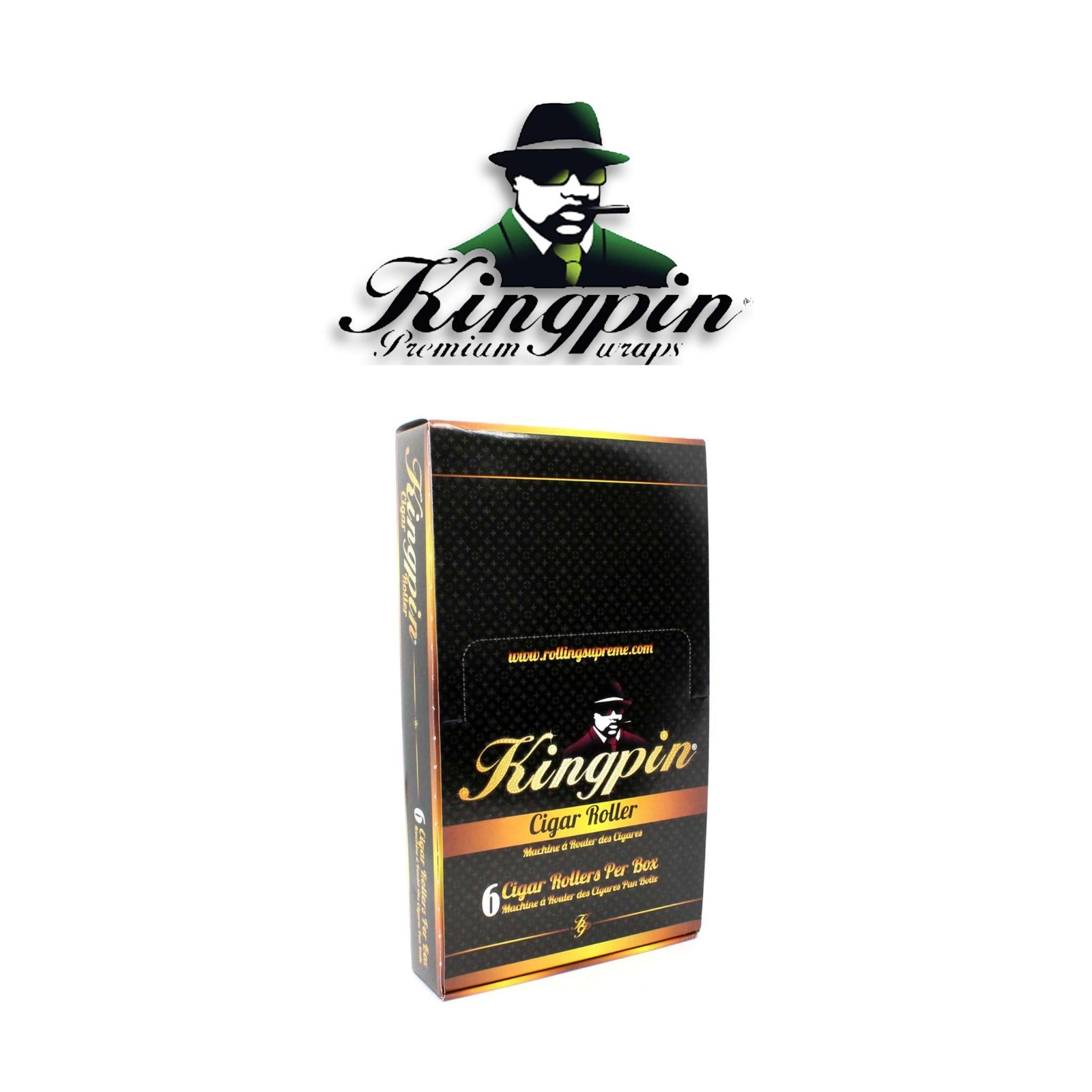 Kingpin Cigar Roller-6ct