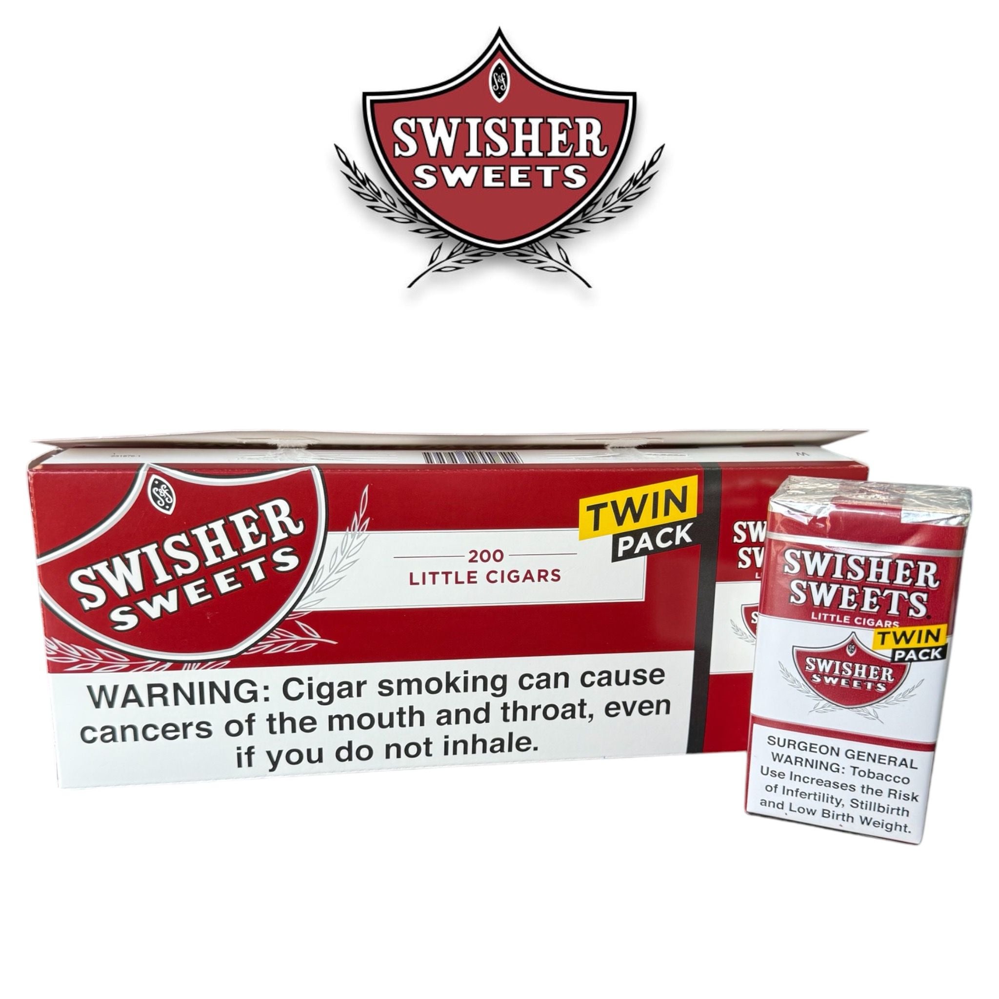 Swisher TWIN CIGARS CARTON10ct SoCAL Distro LLC