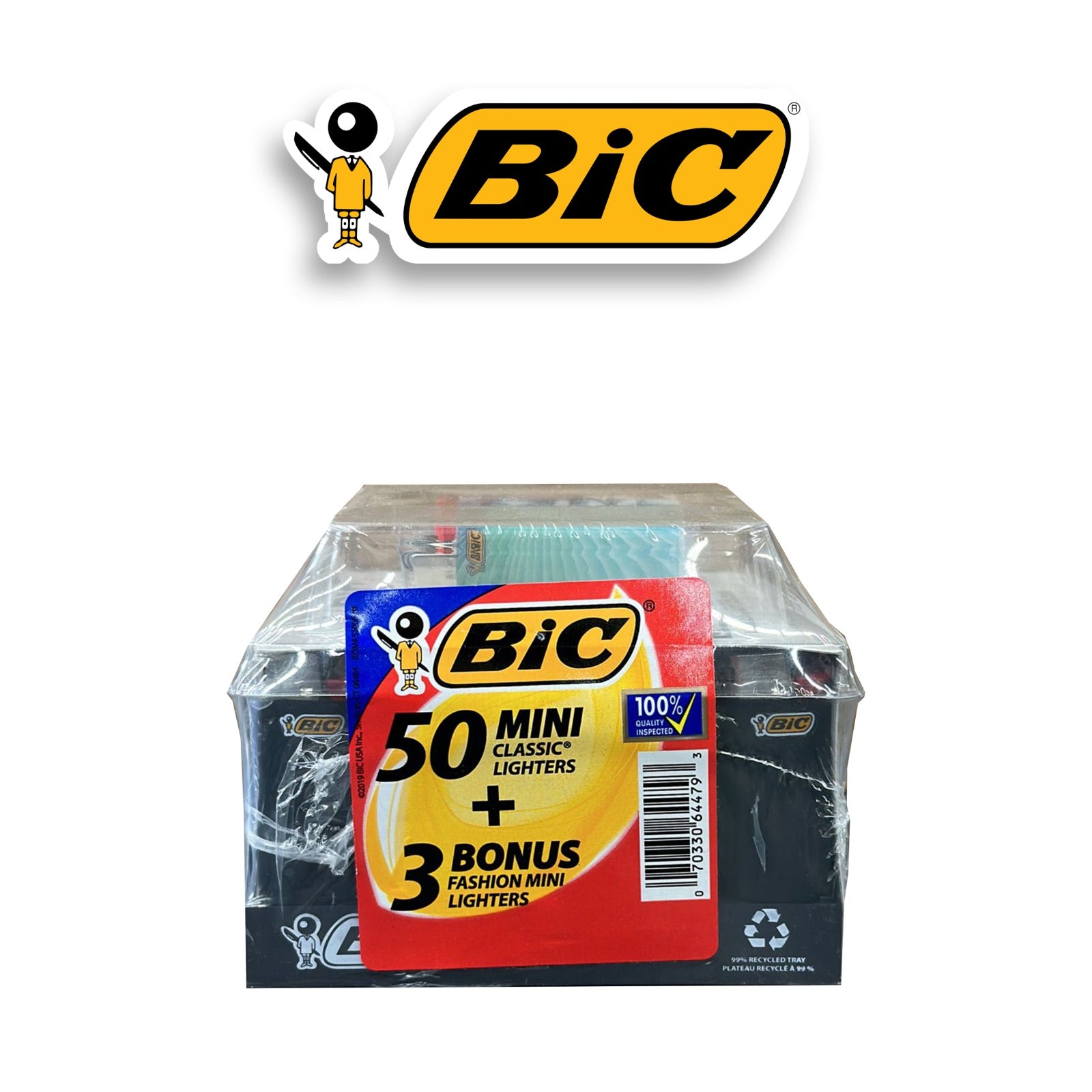 Bic Classic Lighter Small-50ct | SoCAL Distro LLC