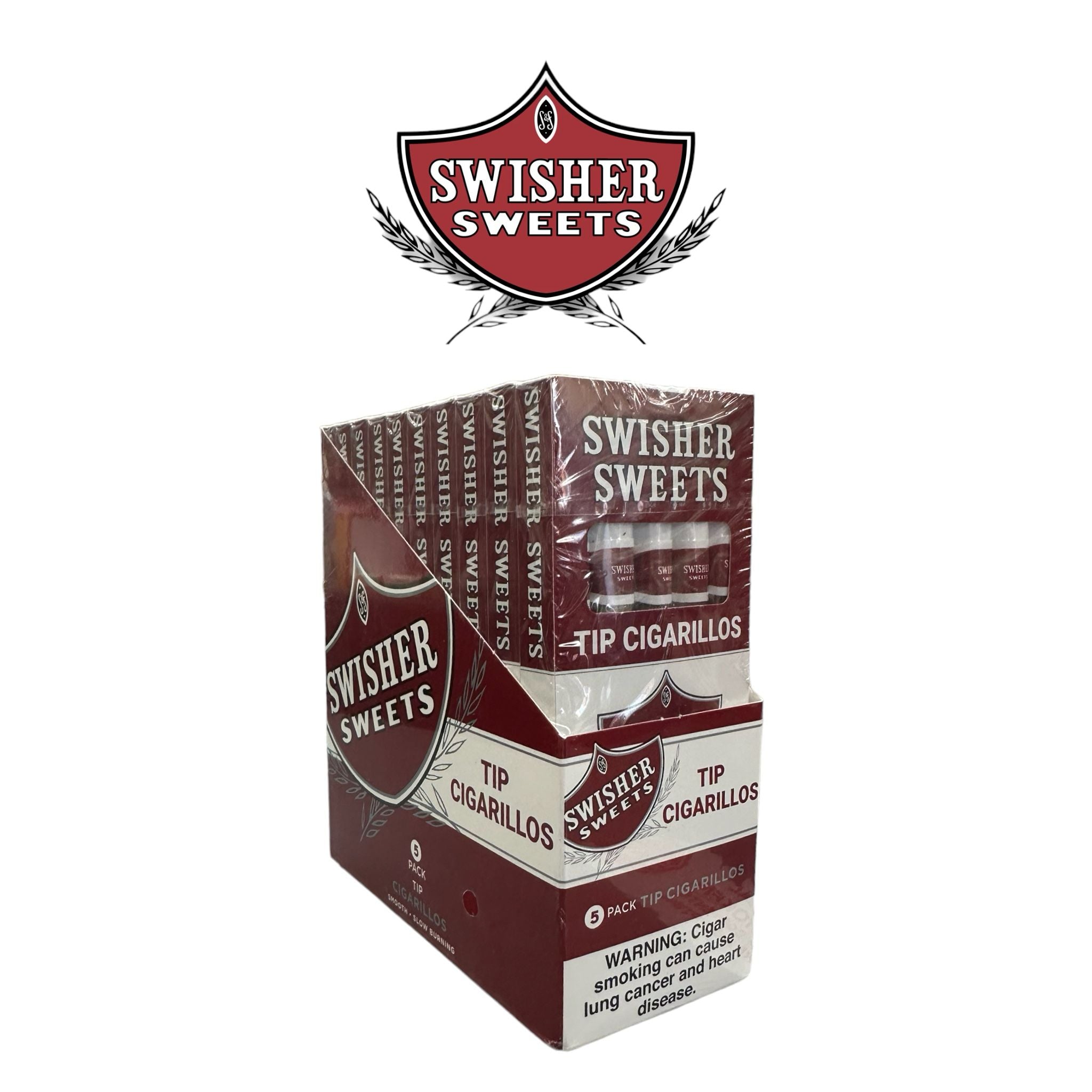 Swisher Sweet Tip Cigarillos 5pk- 10ct