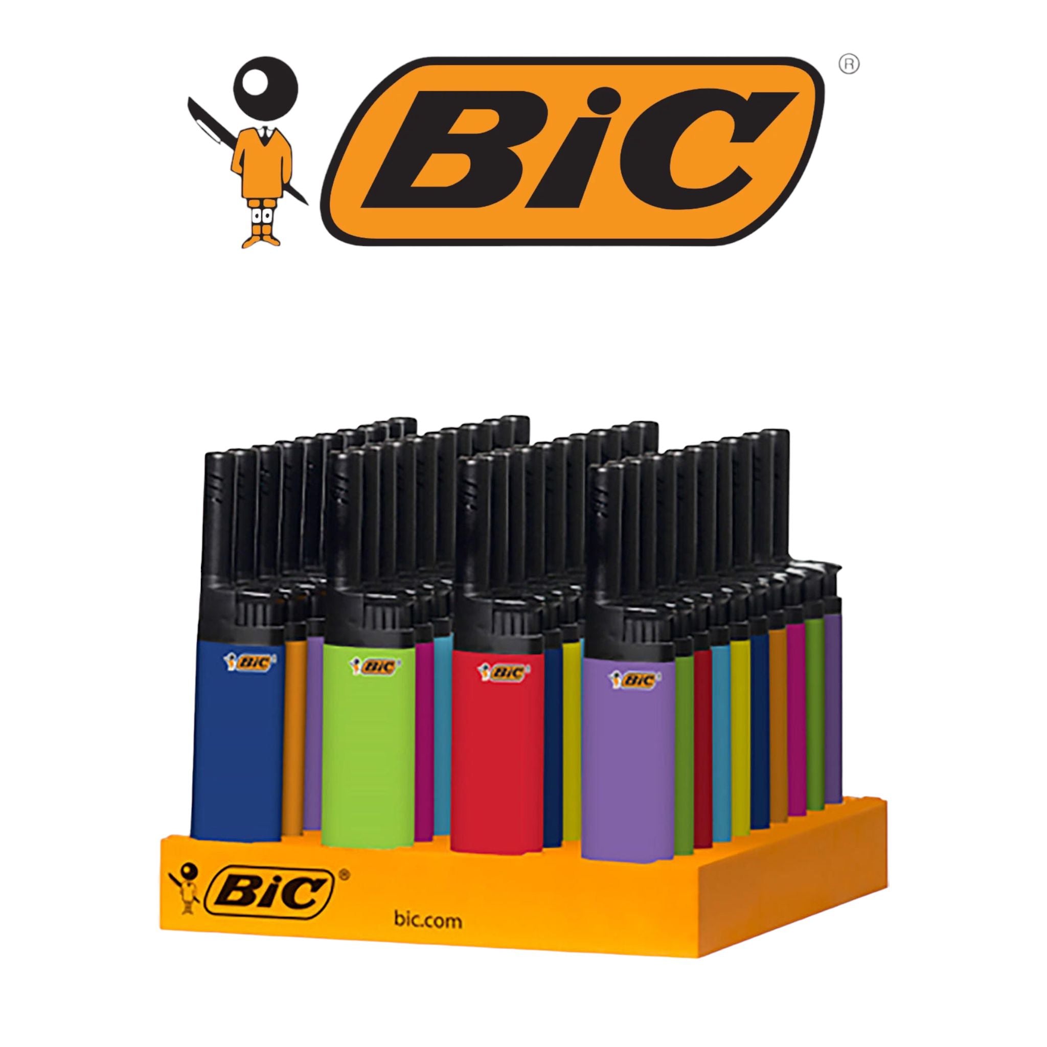 BIC EZ LOAD Lighter Starter Kit, 2-Pack