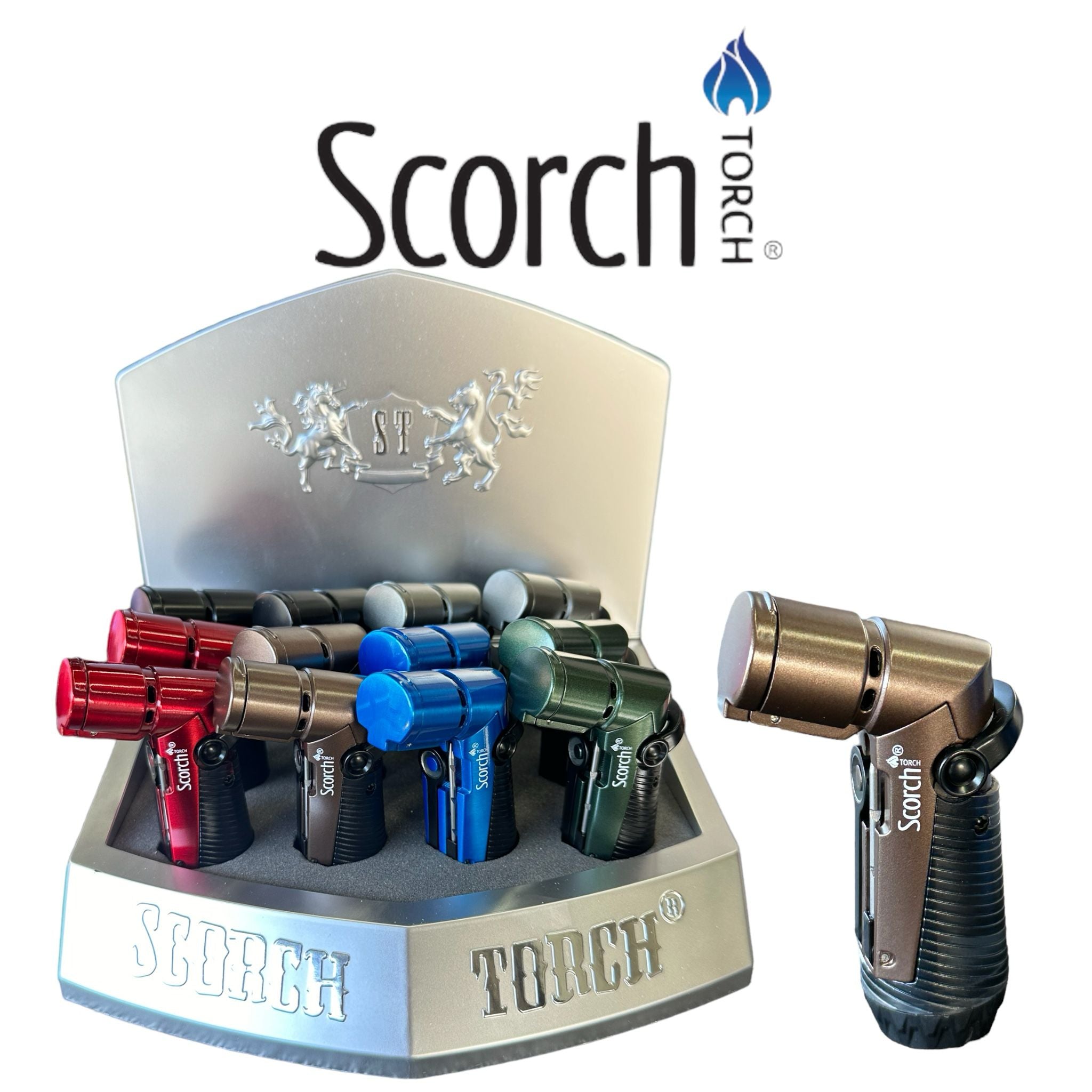 Scorch 61760-3T/45deg 3Torch Pull Torch - 12ct | SoCAL Distro LLC