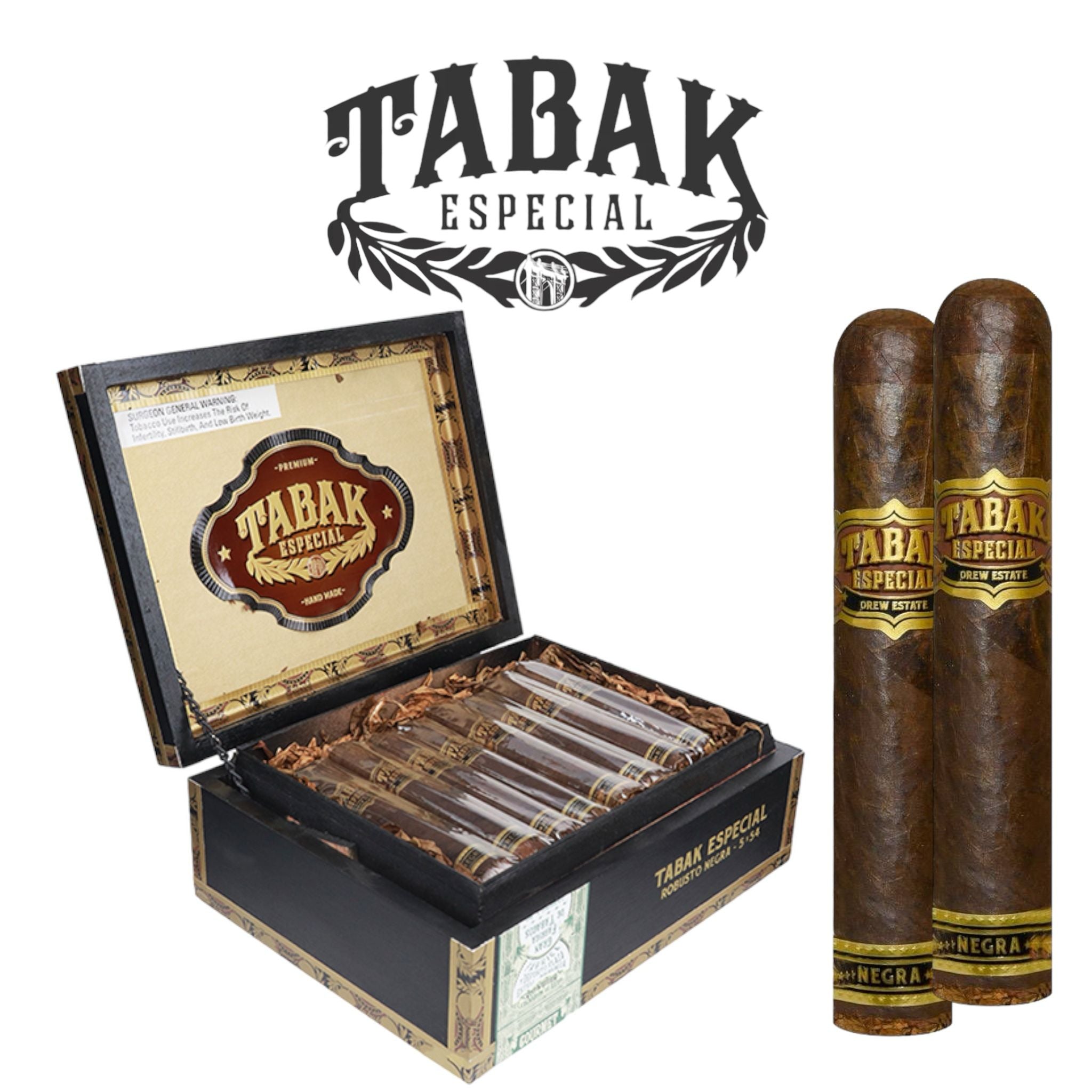 Tabak Especial- Robusto Negra 24ct