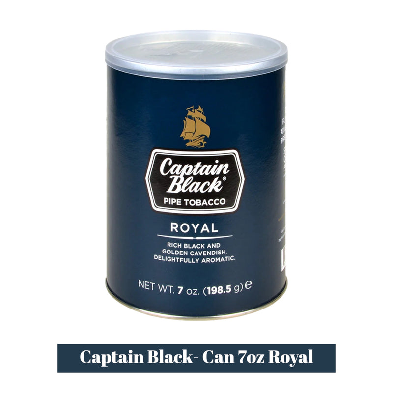 Captain Black Loose Tobacco Can 7.2oz-1ct Captain Black Loose Tobacco Can 7.2oz-1ct