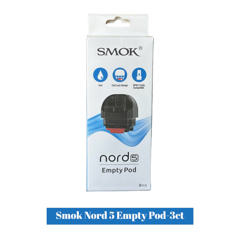 SMOK Nord 50W Replacement Pods- 3 pack