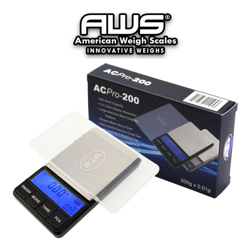 AWS ACP-220-BLACK Scale- 0.01gm