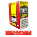 Show Cigarillos 5 for 1.49 Blunt Wraps- 15ct