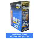 Good Times Woods $1.69 Cigarillos Pouch 2pk Display- 15ct