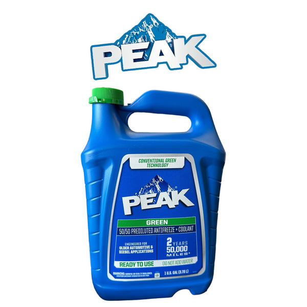 Peak Antifreeze Coolant 50/50 1G-6ct