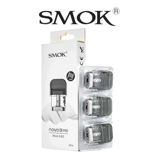 SMOK Novo 3 Replacement Pods- 3pack