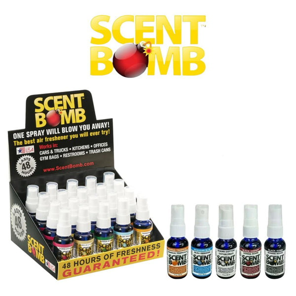 Scent Bomb Air Fresheners 1oz Assorted- 20ct