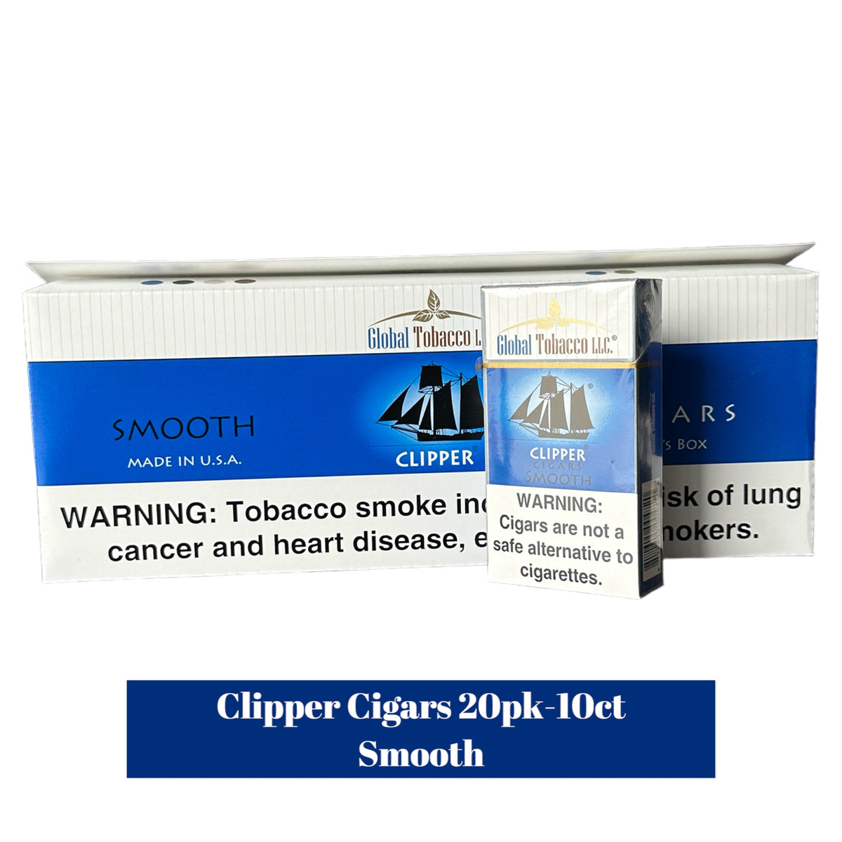 CLIPPER 100'S BLUE SMOOTH CIGARS | Cigar Standard 9 thumbnail image
