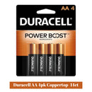 Duracell AA 4pk Coppertop- 14ct