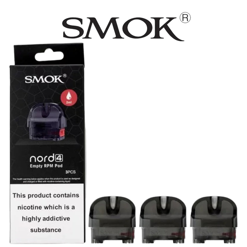 SMOK Nord 4 Replacement Pods-3 pack