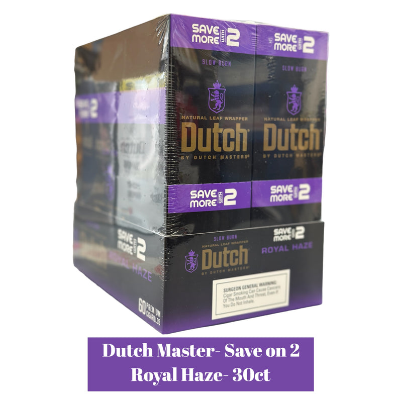 Dutch Master Cigarillo SAVE MORE on 2- 30ct