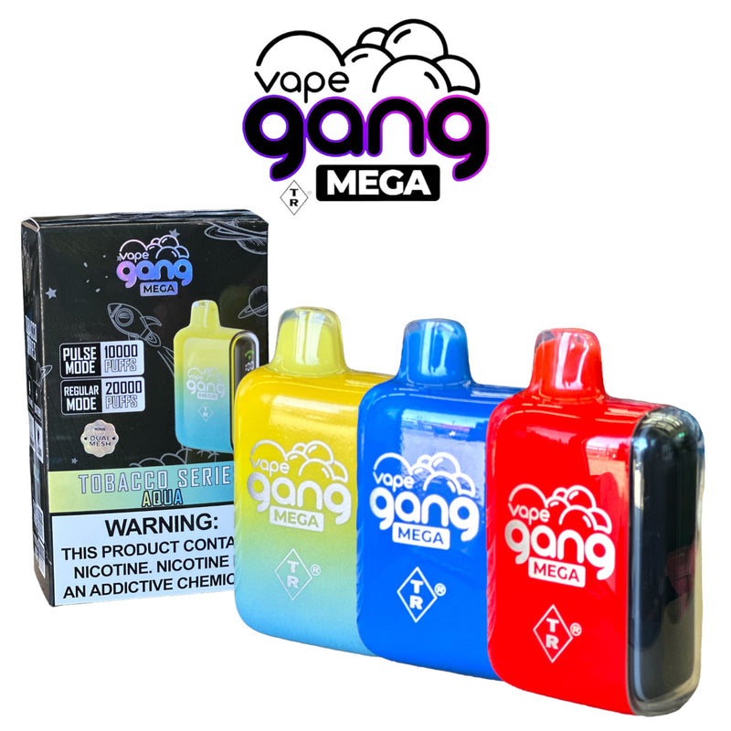 Gang Mega 20k- Puff Disposable Vape -5 pack