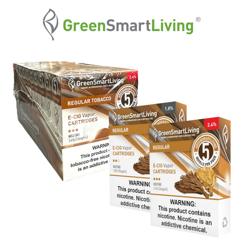 Green Smart Living Refill Regular 2.4% 5-pk 10ct