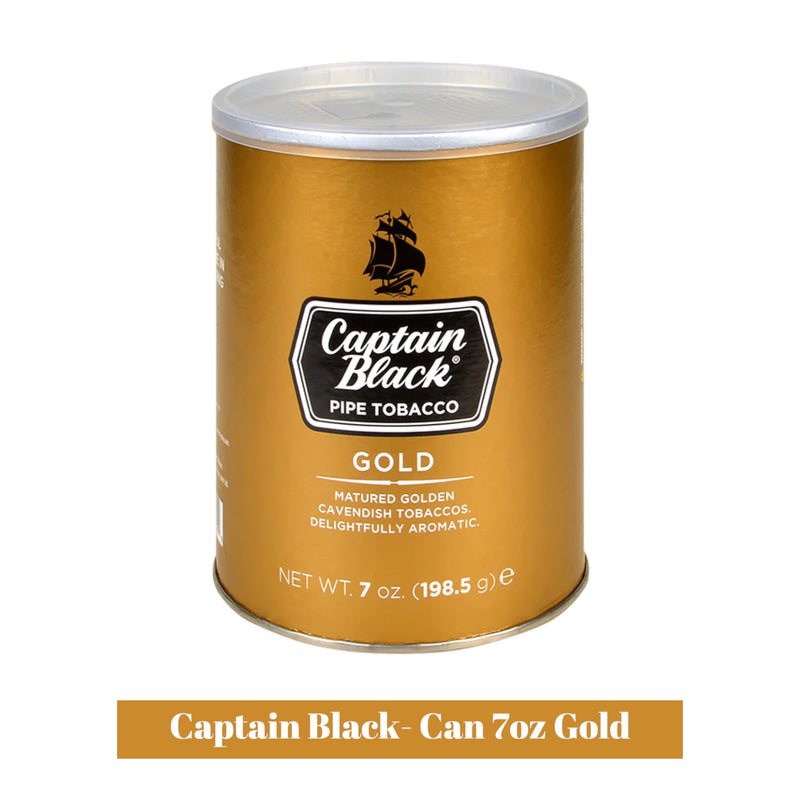 Captain Black Loose Tobacco Can 7.2oz-1ct Captain Black Loose Tobacco Can 7.2oz-1ct