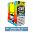 Show Cigarillos 5 for 1.49 Blunt Wraps- 15ct