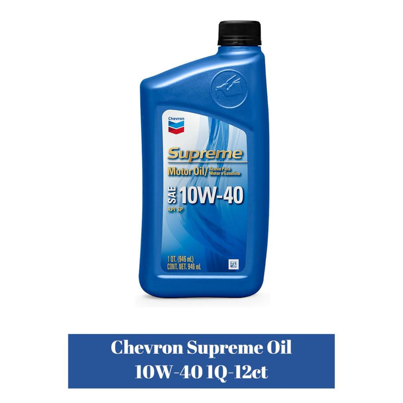 Chevron Supreme Oil 1Q-12ct