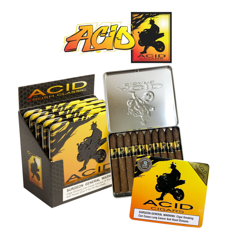 Acid Cigars Sumatra Tins 10pk- 5ct