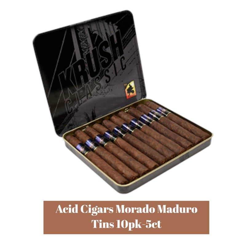 Acid Cigars Morado Maduro Tins 10pk- 5ct