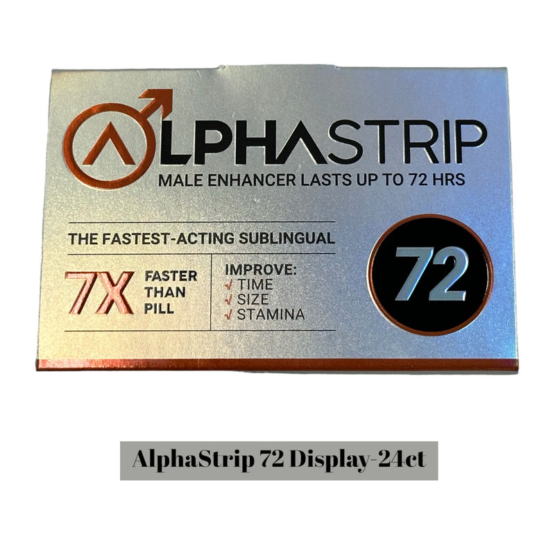 Alphastrip 72 hours Male Enhancement 24ct SoCAL Distro LLC