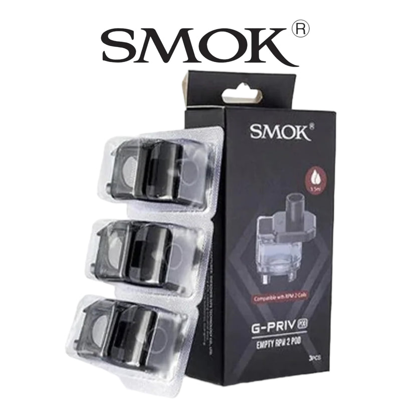 Smok G Vape SMOK G-PRIV Pod Kit 2500mAh SMOK G-Priv Replacement Pods- 3 pack | SoCAL Distro LLC Smok G Vape SMOK G-PRIV Pod Kit 2500mAh SMOK G-Priv Replacement Pods- 3 pack | SoCAL Distro LLC