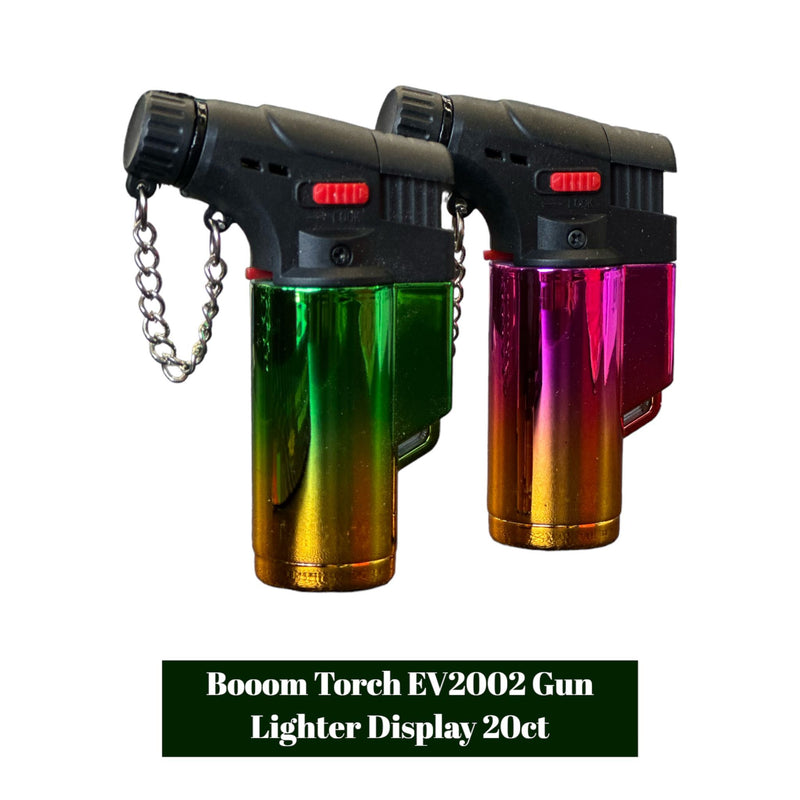 Booom Torch EV2002 Gun Lighter Display -20ct