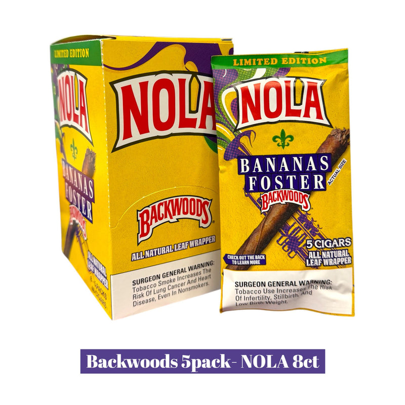Backwoods Cigars 5pack Display- 8ct