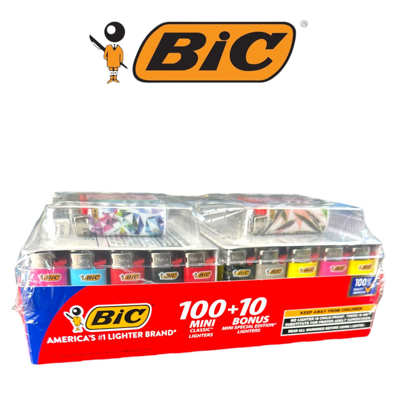 Bic Lighter MINI 10Free- 100ct