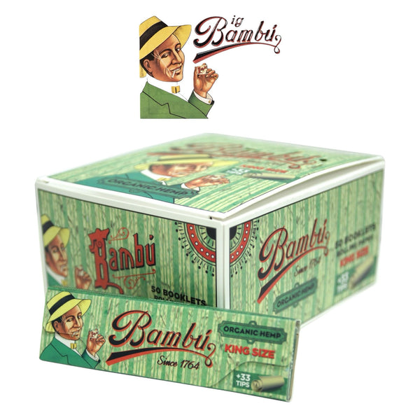 bambu big cigarette paper 50-count Big Bambu Paper + Tips Organic King- 50ct bambu big cigarette paper 50-count Big Bambu Paper + Tips Organic King- 50ct