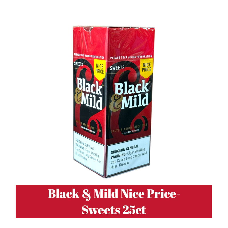 Black & Mild Nice Price- 25ct