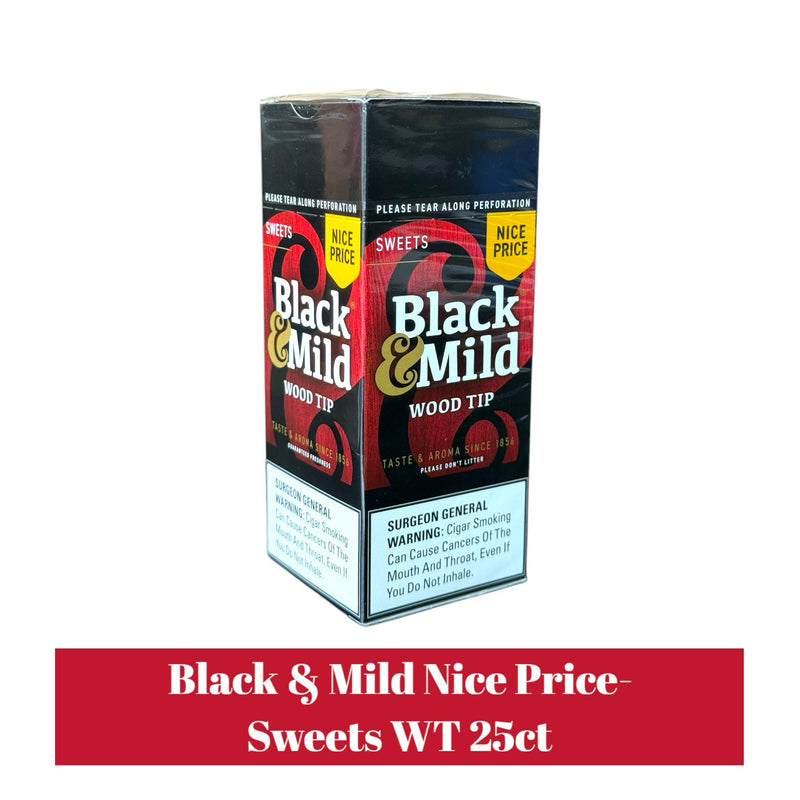 Black & Mild Nice Price- 25ct