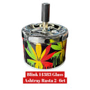 Blink 14402 Spin Away Ashtray Leaf 1- 6ct