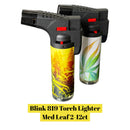 Blink 819 Torch Lighter Med Leaf 2-12ct