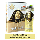 Bob Marley Hemp Wraps 2pk-25ct