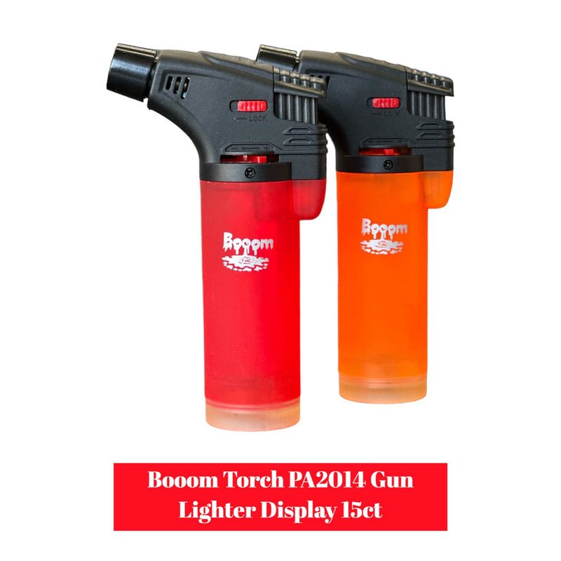Booom Torch PA2014 Gun Lighter Display- 15ct