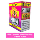 Show Cigarillos 5 for 1.49 Blunt Wraps- 15ct