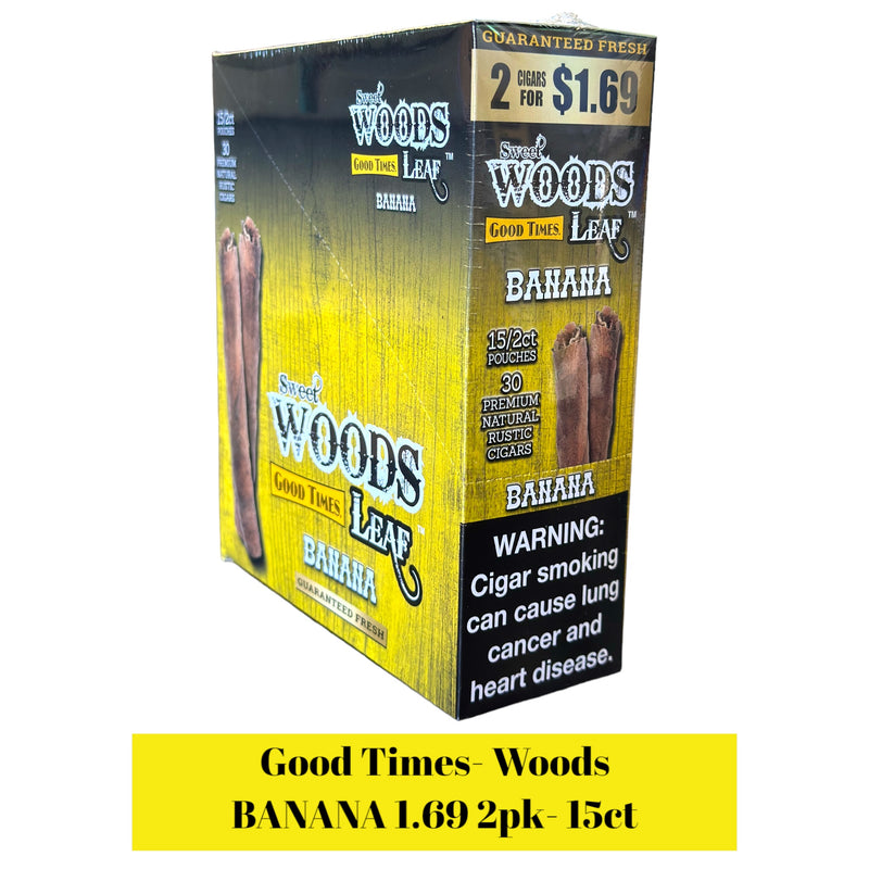 Good Times Sweet Woods Platinum 15 Pouches Of 2