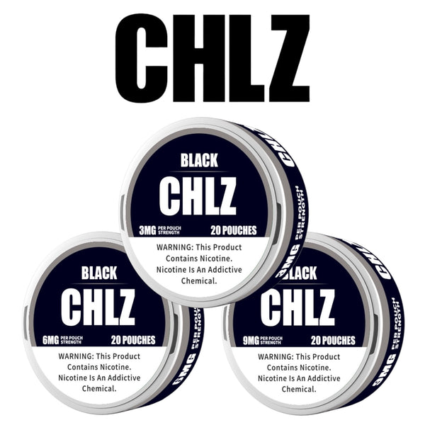 CHLZ Nicotine Pouch 20ct - Black