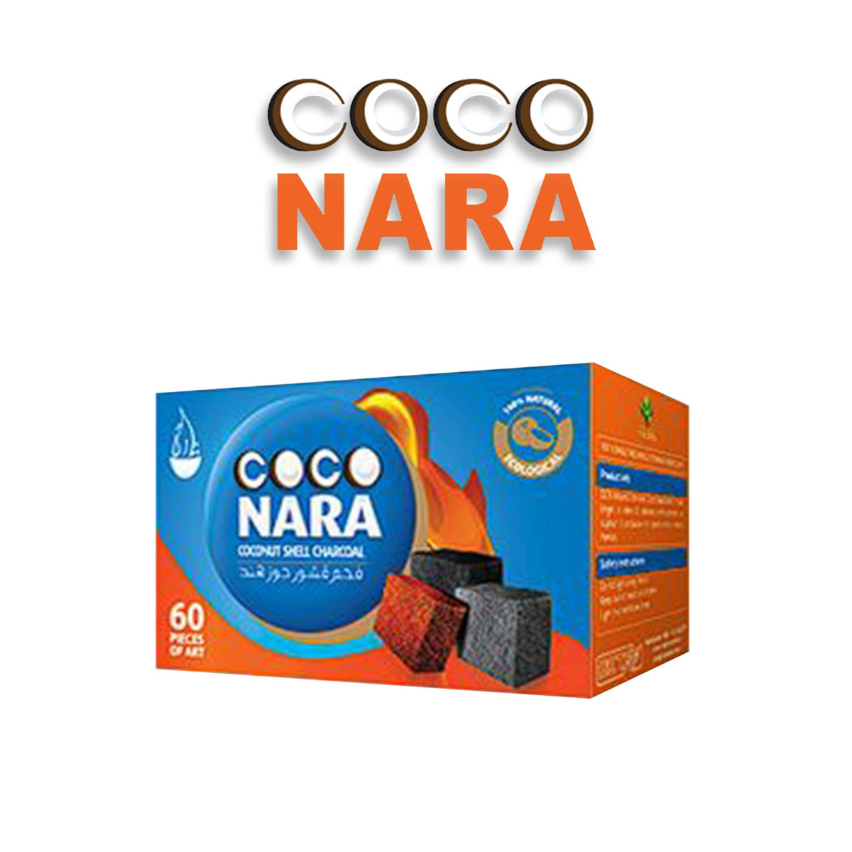 Coco Nara Charcoal Medium - 60ct Display | SoCAL Distro LLC