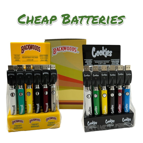 Cheap Twist 900mah Battery-30ct