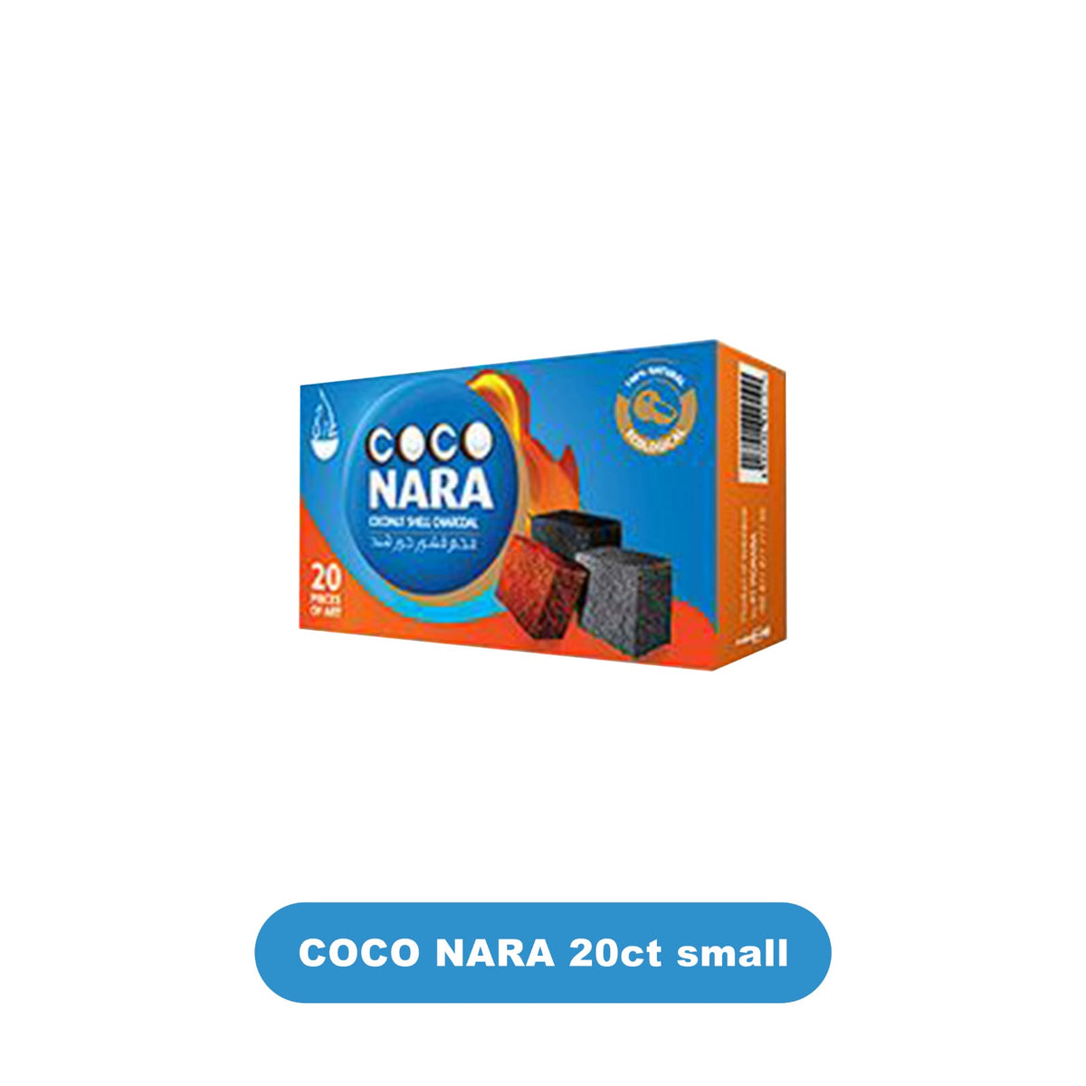 cocomaro⭐︎ Coco Nara Charcoal 2kg -120ct Display | SoCAL Distro LLC