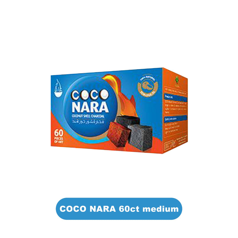 Coco Nara Charcoal Medium - 60ct Display