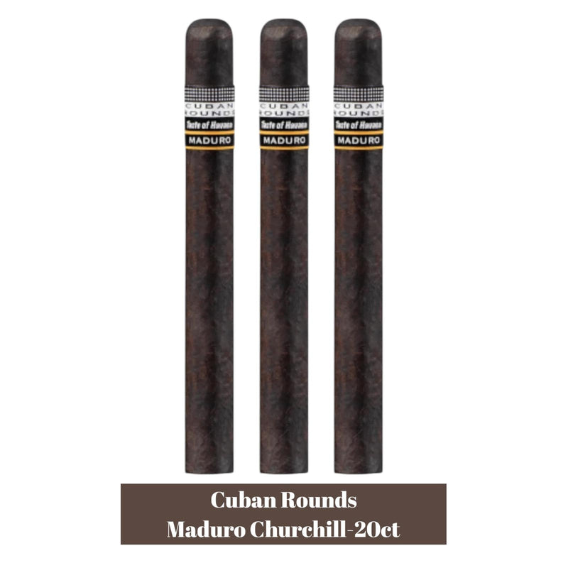 Cuban Rounds Maduro Churchill-20ct