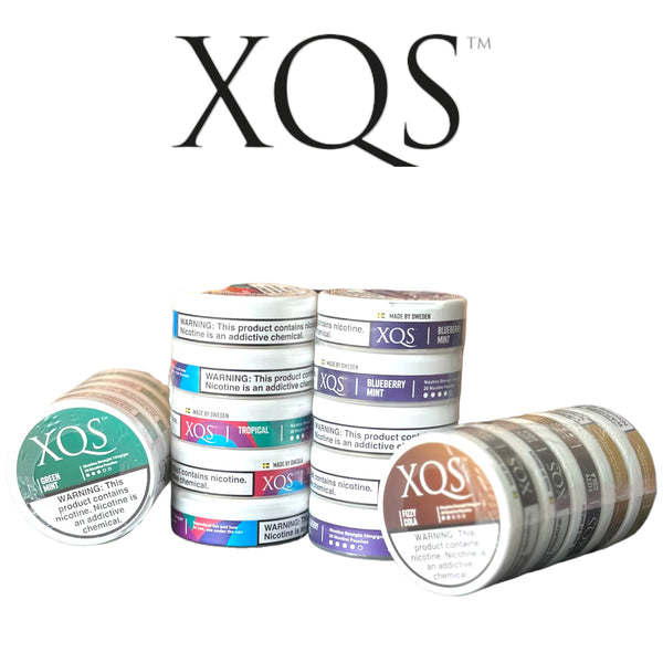 XQS Nicotine Pouches 8mg 20pk- 5ct