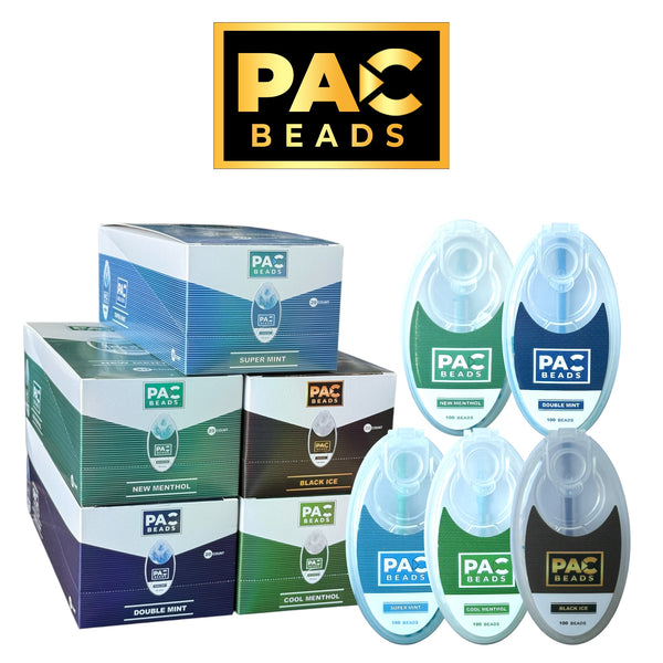 menthol beads for cigarettes PAC Beads Display 100pk- 20ct